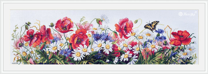 Field Beauties K-163 Counted Cross-Stitch Kit