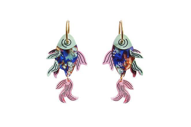Fish Earrings by Laliblue - Quirks!
