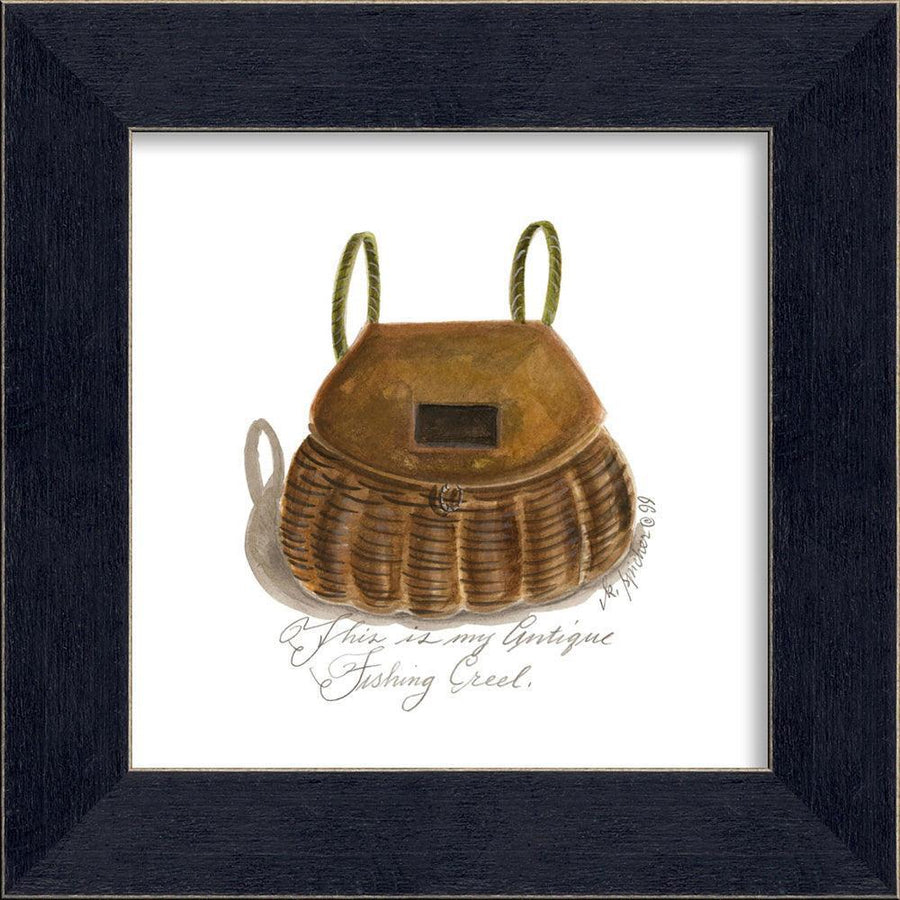 Fishing Creel Wall Art By Spicher and Company - Quirks!