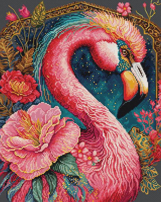 Flamingo Fantastico BU5036L Counted Cross-Stitch Kit