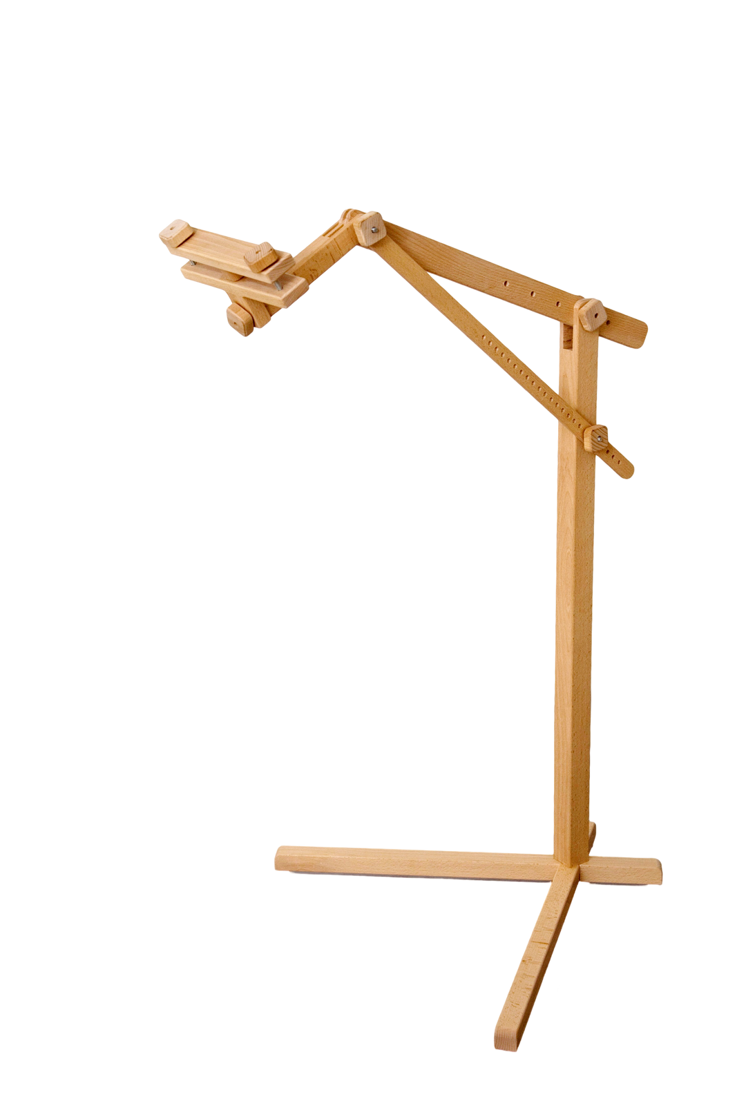 Wooden embroidery stand FLOOR-STANDING Flamingo without frame CSFL1