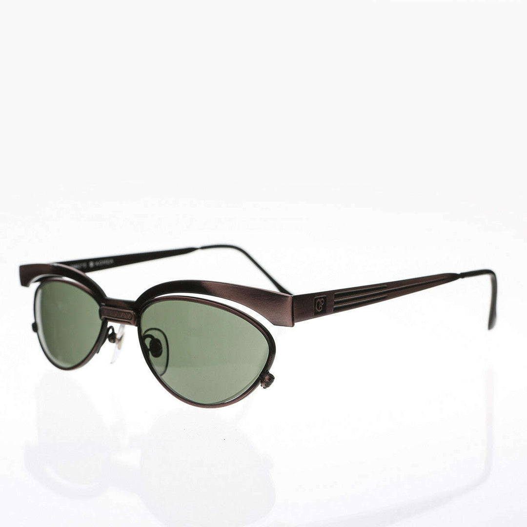 Floating Lens Cat Eye 90s Vintage Sunglass - Trina 1