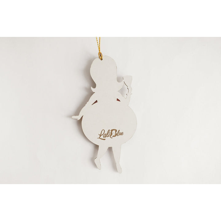 Floral Christmas Tree Ornament by Laliblue 4