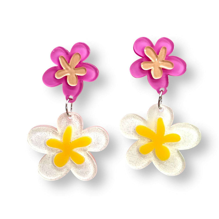 Floral Fantasy Earrings by Miss Fluff x Lipstick & Chrome – view 2