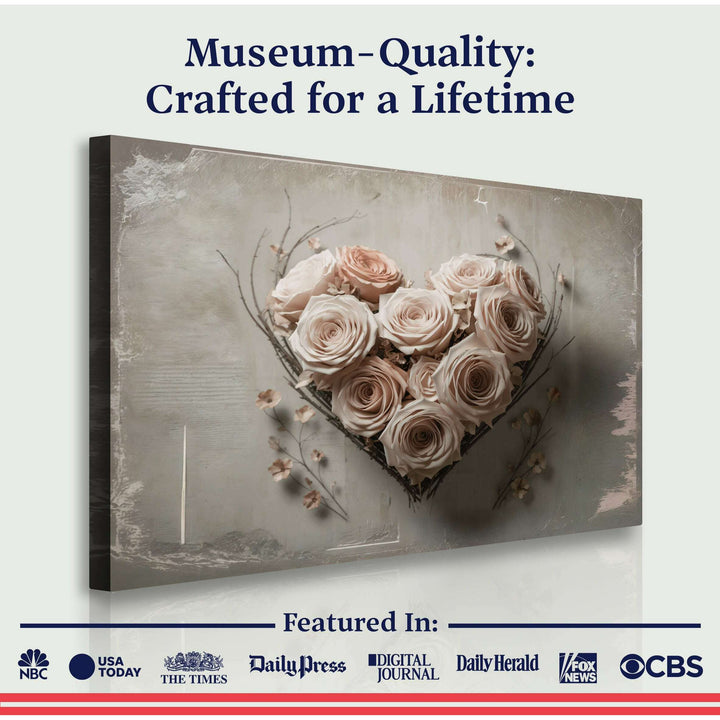 Floral Heart Wall Art