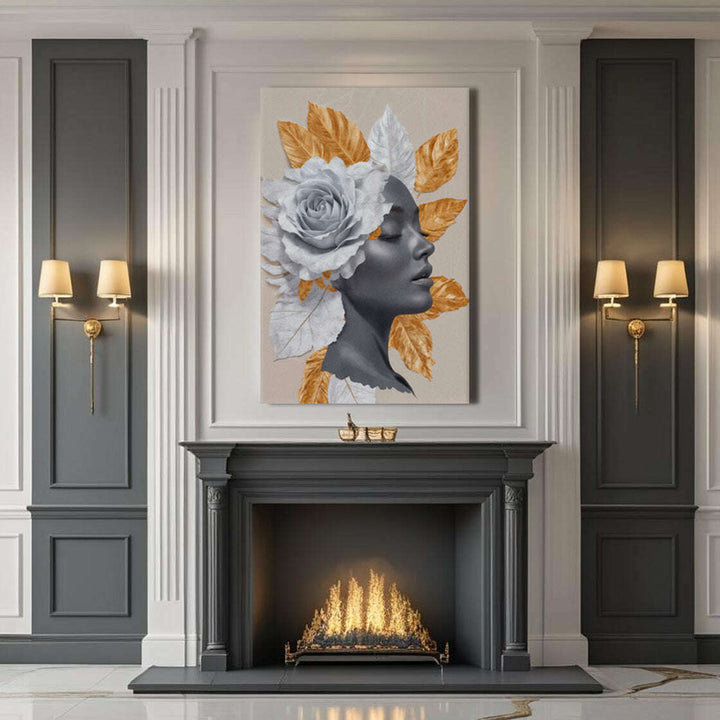 Floral Majesty Wall Art IV