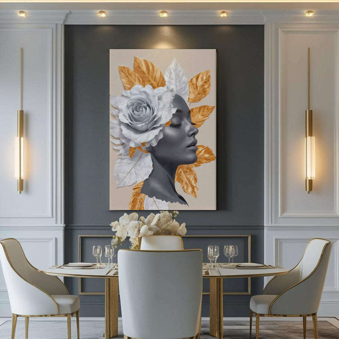 Floral Majesty Wall Art IV