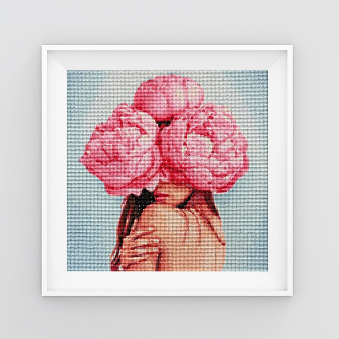 Flower Appeasement CS2521 15.7 x 15.7 inches Crafting Spark Diamond Painting Kit