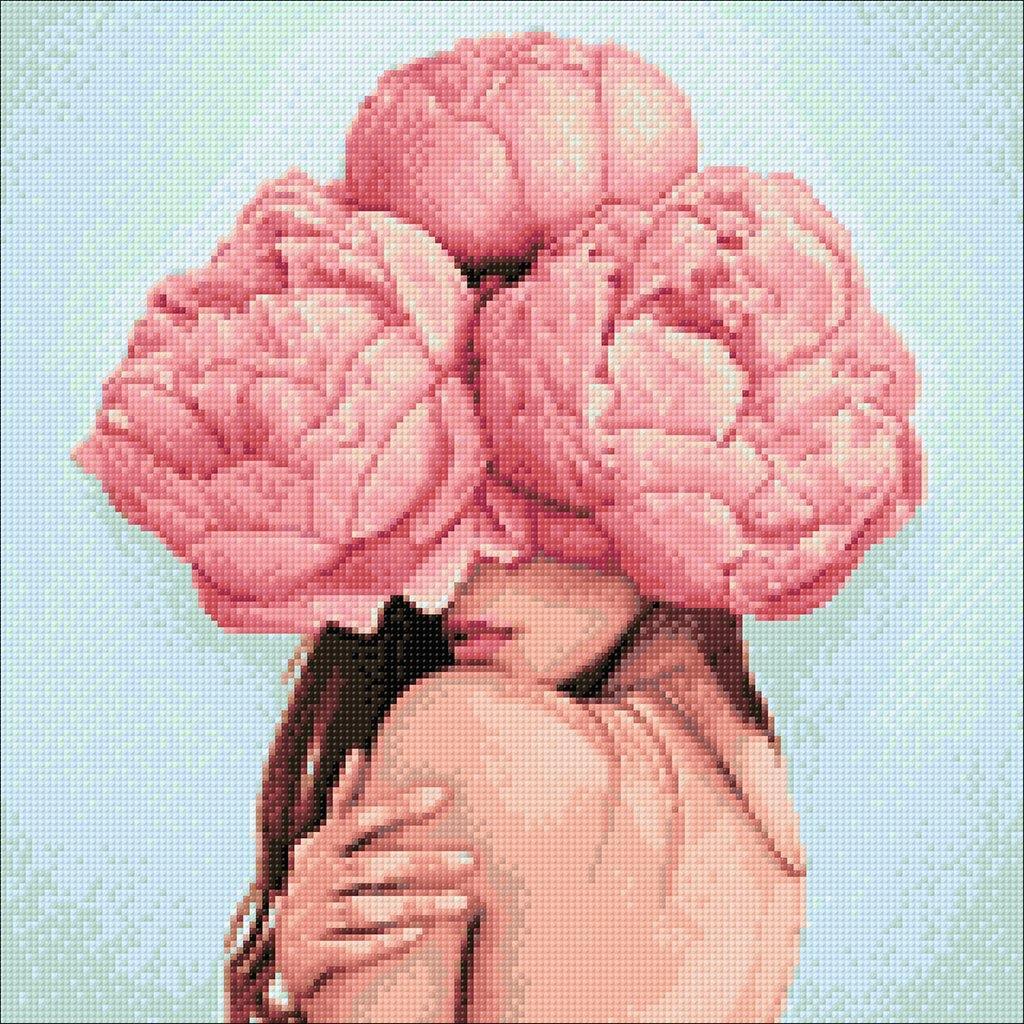 Flower Appeasement CS2521 15.7 x 15.7 inches Crafting Spark Diamond Painting Kit