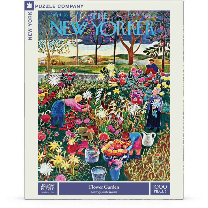 Flower Garden Jigsaw Puzzle