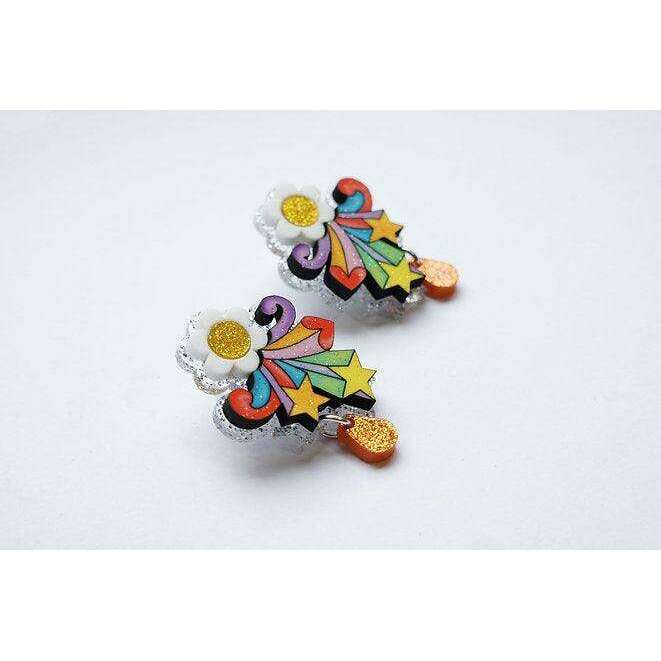 Flower Power Earrings by Laliblue - Quirks!