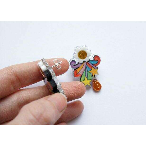 Flower Power Earrings by Laliblue - Quirks!