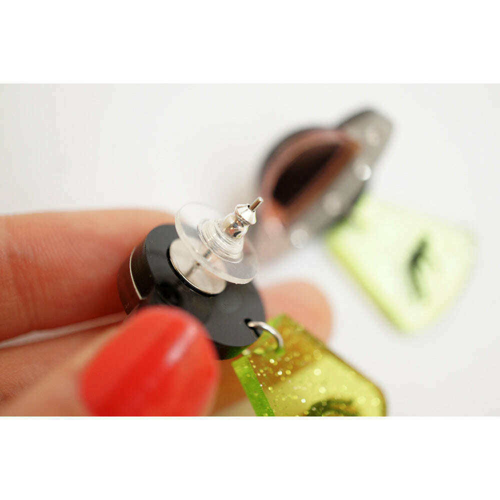 Flying Saucer Earrings by Laliblue – view 4