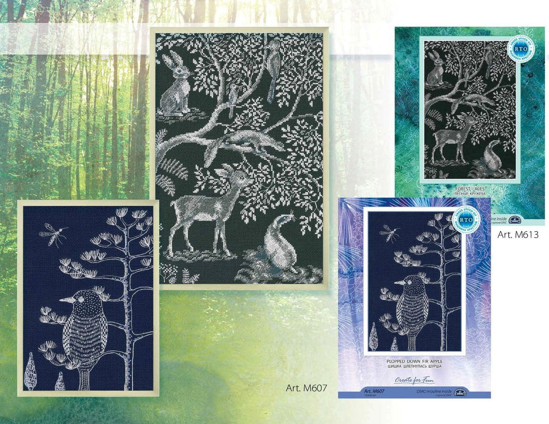 Forest laces M613 Counted Cross Stitch Kit