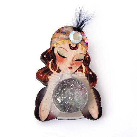 Fortune Teller Brooch by LaliBlue - Quirks!