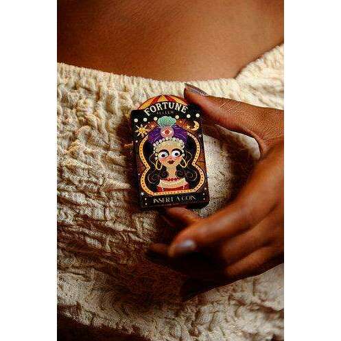 Fortune Teller Interactive Halloween Brooch by Laliblue - Quirks!