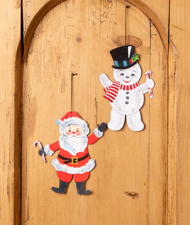 Retro Rockin' Snowman Ornament by Bethany Lowe Designs, image 3