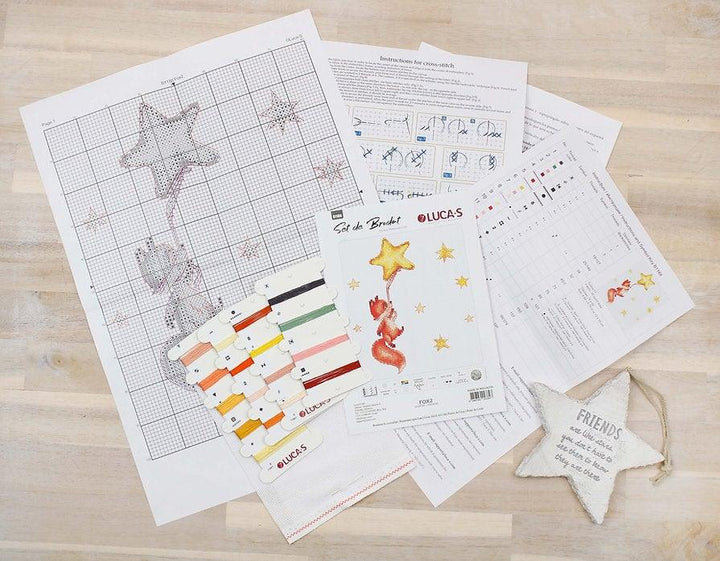 Fox 2 B1188L Counted Cross-Stitch Kit