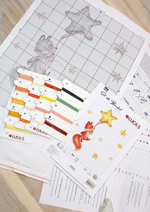 Fox 2 B1188L Counted Cross-Stitch Kit