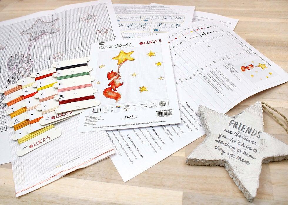 Fox 2 B1188L Counted Cross-Stitch Kit