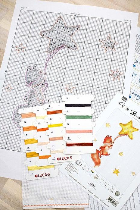 Fox 2 B1188L Counted Cross-Stitch Kit