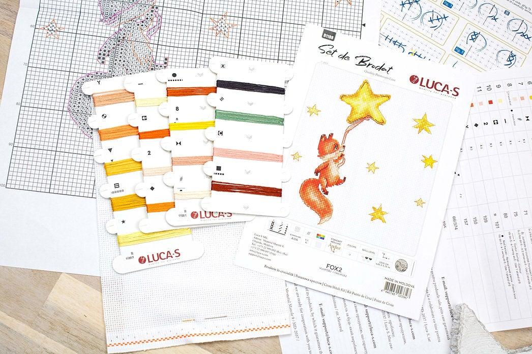 Fox 2 B1188L Counted Cross-Stitch Kit