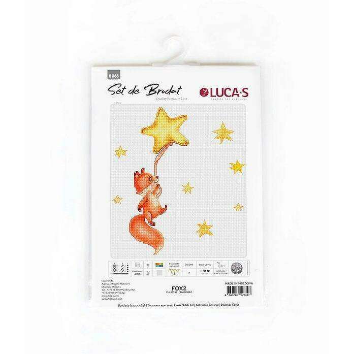 Fox 2 B1188L Counted Cross-Stitch Kit