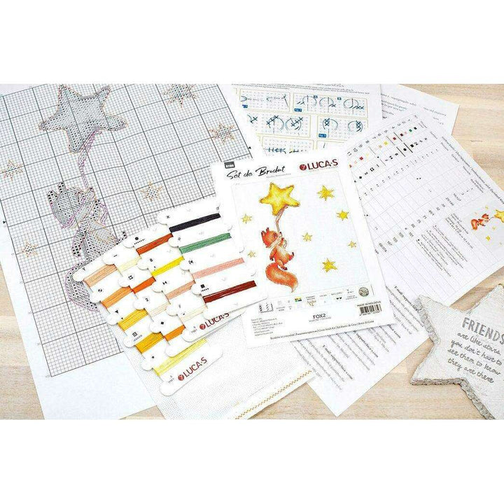 Fox 2 B1188L Counted Cross-Stitch Kit
