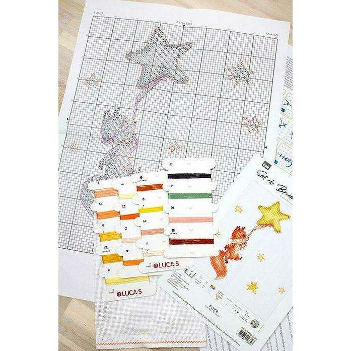 Fox 2 B1188L Counted Cross-Stitch Kit