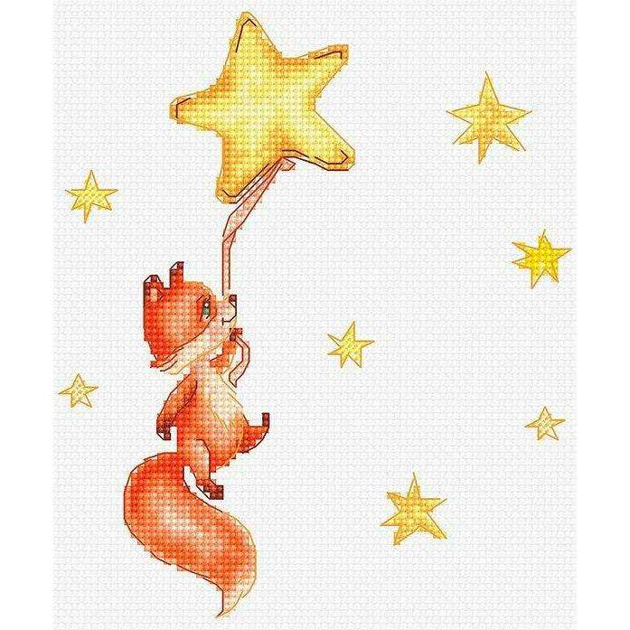 Fox 2 B1188L Counted Cross-Stitch Kit