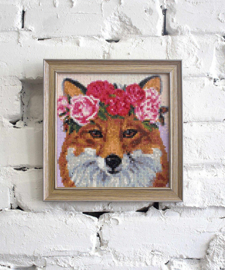 Foxy Lady CS271 7.9 x 7.9 inches Crafting Spark Diamond Painting Kit