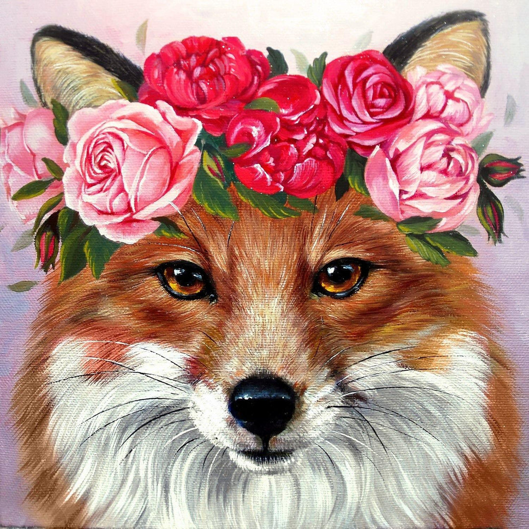 Foxy Lady CS271 7.9 x 7.9 inches Crafting Spark Diamond Painting Kit