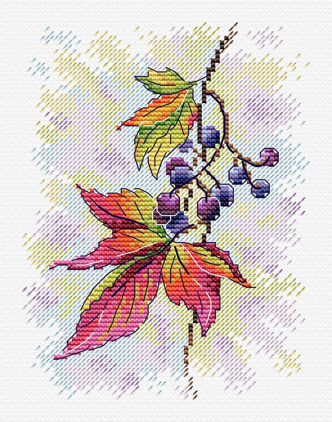 Fragrant Vine SM-427 Counted Cross Stitch Kit