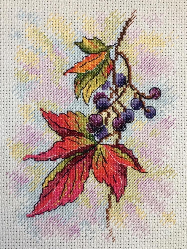 Fragrant Vine SM-427 Counted Cross Stitch Kit