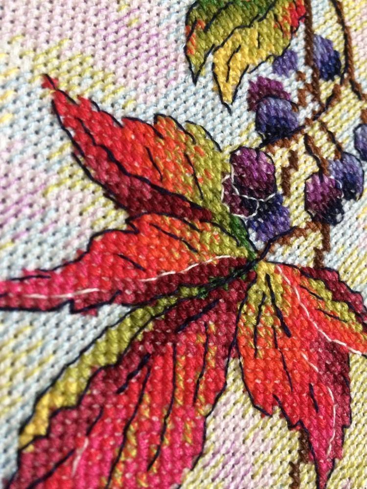 Fragrant Vine SM-427 Counted Cross Stitch Kit