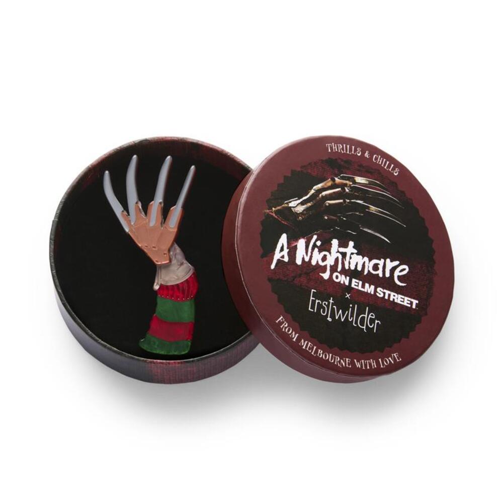 Freddy Krueger Brooch by Erstwilder 2