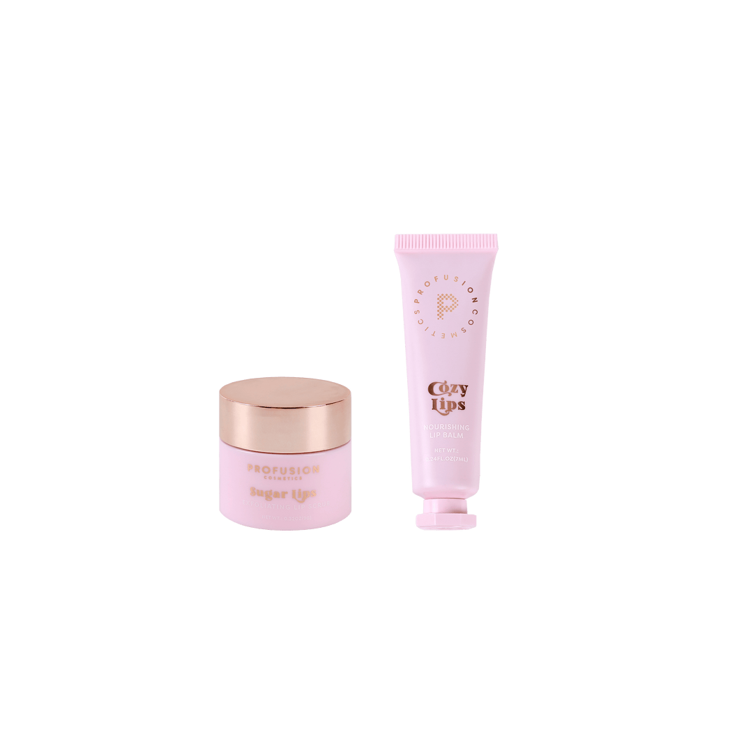 Frosted Snow Sparkle | Sugar Lip Scrub and Hydrating Lip Balm
