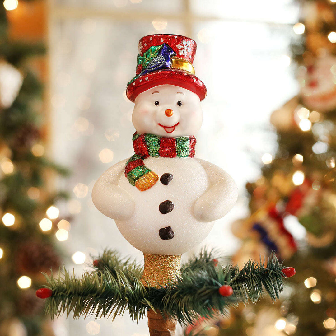Frosty Tree Top