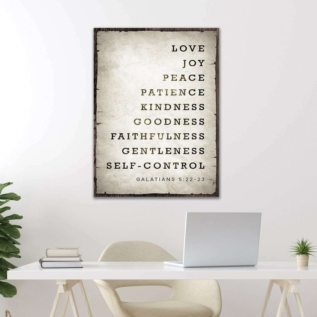 Galatians 5:22-23 - The Fruit Of The Spirit Sign IV