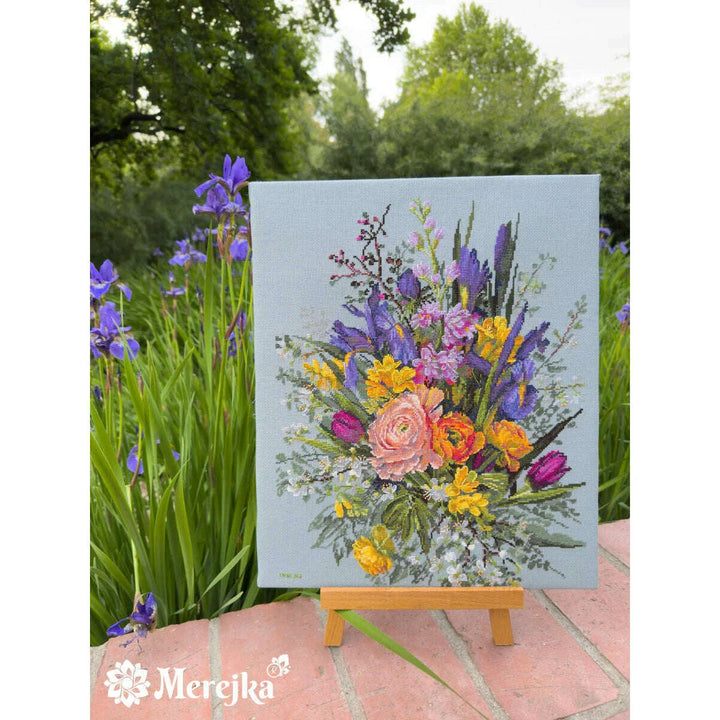 Garden Awakening K-271 Counted Cross-Stitch Kit