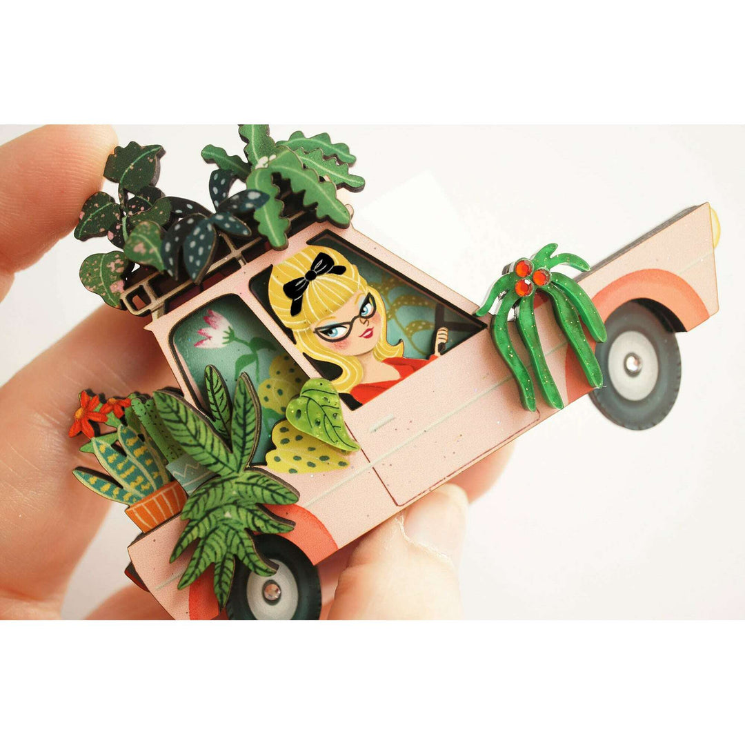 Garden Car Brooch – view 6