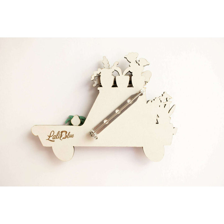 Garden Car Brooch – view 7