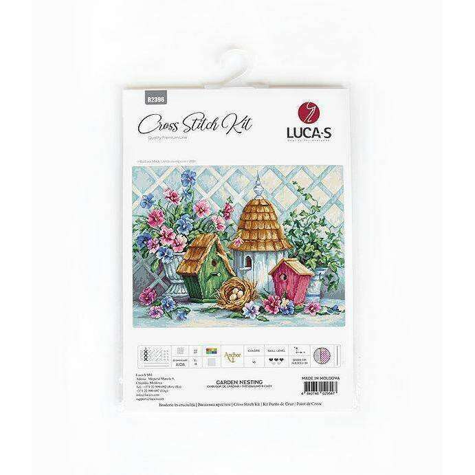 Garden Nesting B2396L Counted Cross-Stitch Kit