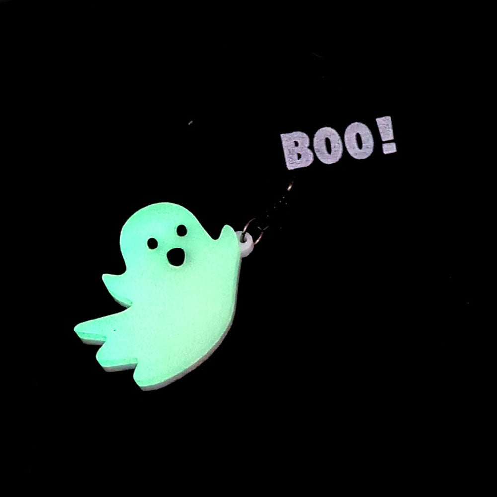 Ghost Duo Brooch by Cherryloco Jewellery 5