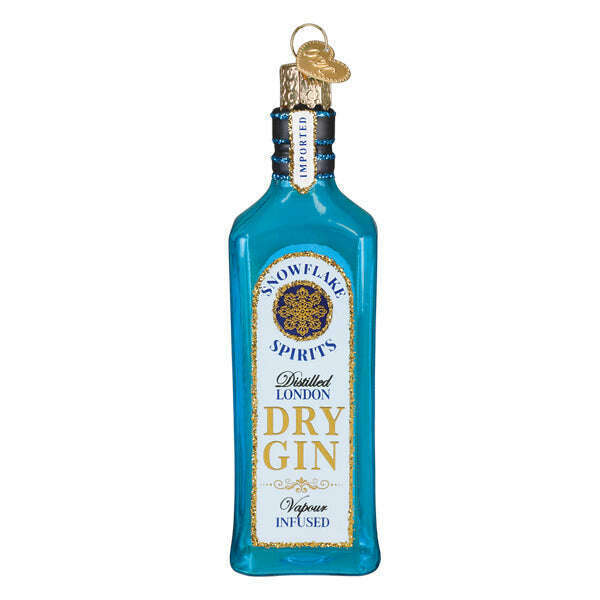 Gin Bottle Ornament
