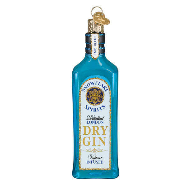 Gin Bottle Ornament