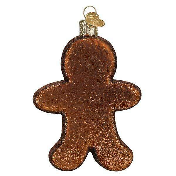 Old World Christmas Ginger Cottages Gingerman Blown Glass Ornament