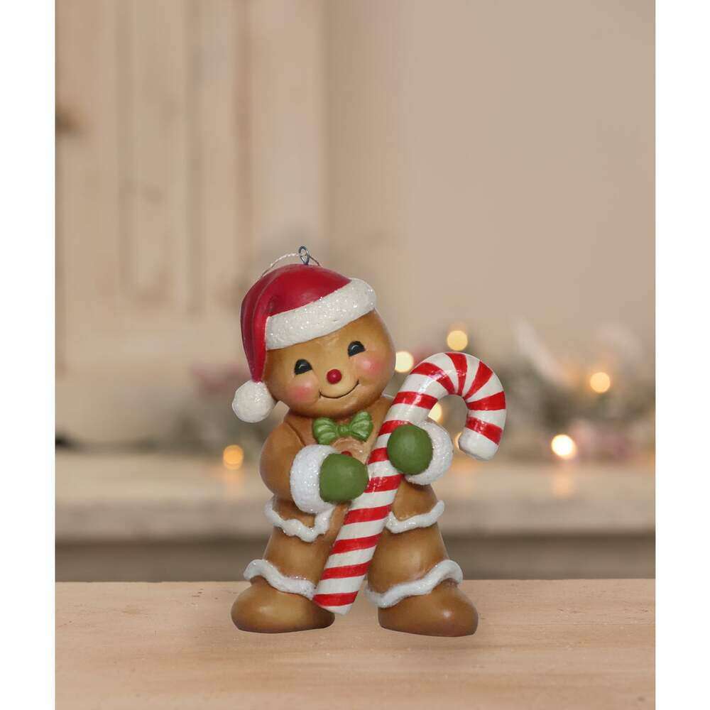 Gingerbread George Ornament by Bethany Lowe Designs – view 2