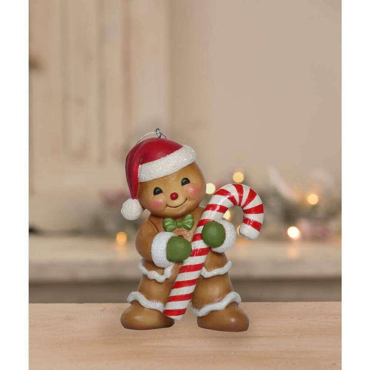 Gingerbread George Ornament by Bethany Lowe Designs – view 2