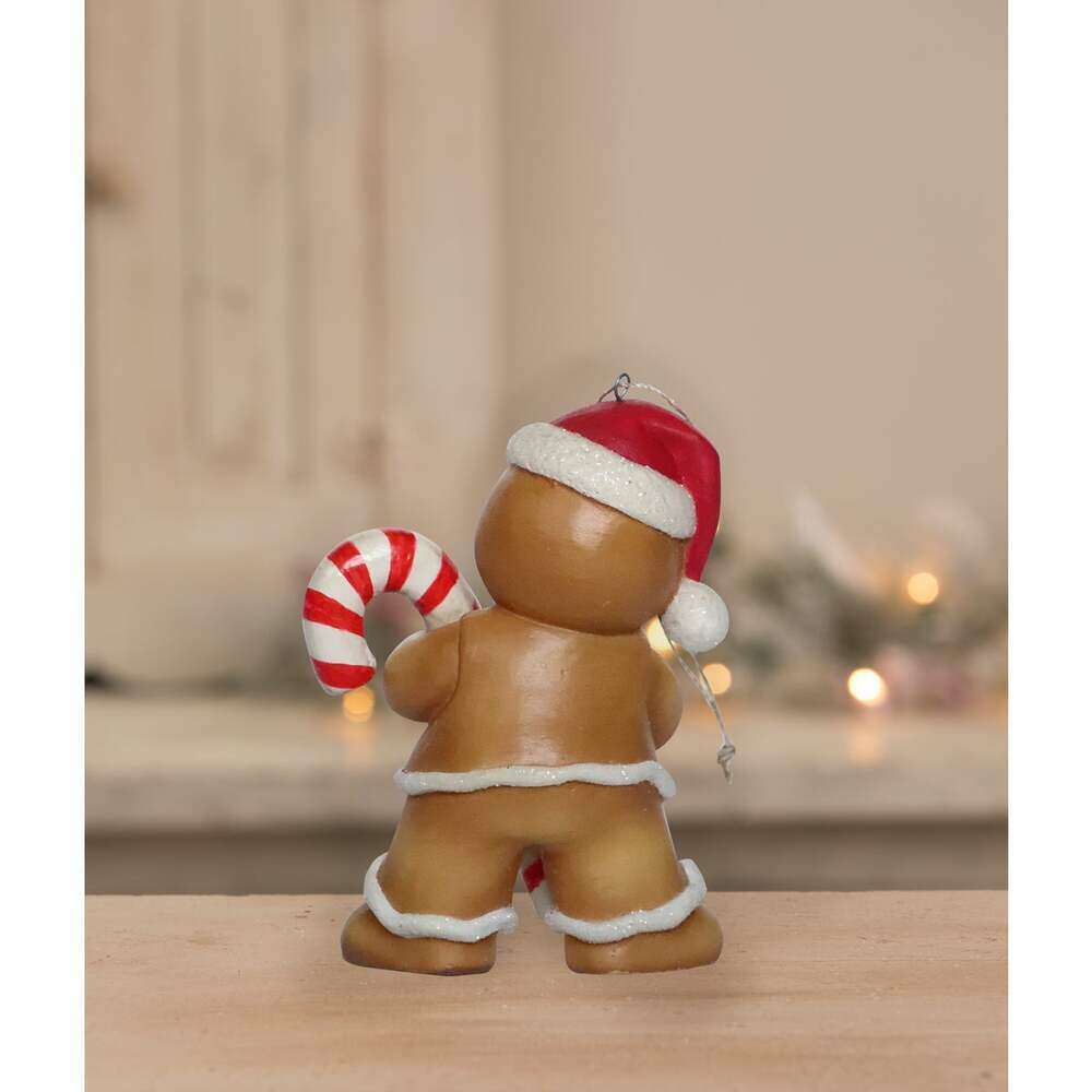 Gingerbread George Ornament by Bethany Lowe Designs – view 3